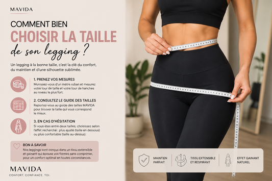 Comment bien choisir la taille de son legging ?