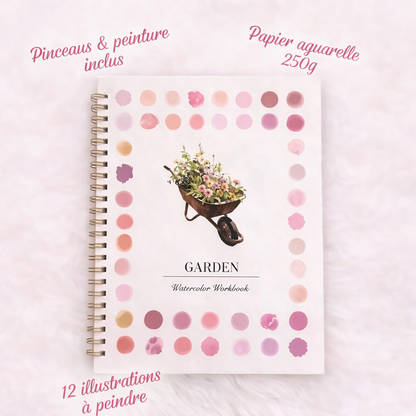 Peignez sans savoir dessiner – Le Cahier Aquarelle Mavida™