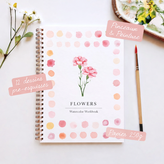 Cahier de Peinture Aquarelle