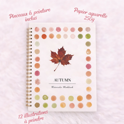 Peignez sans savoir dessiner – Le Cahier Aquarelle Mavida™