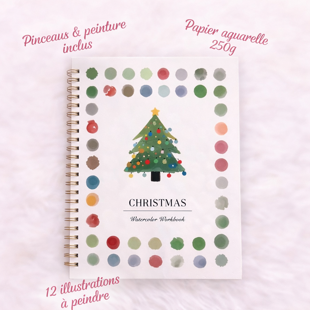 Peignez sans savoir dessiner – Le Cahier Aquarelle Mavida™