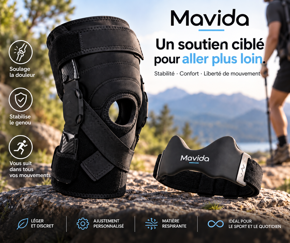Sangle de soutien pour genou – MAVIDA